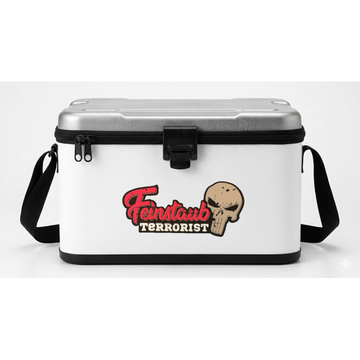 Feinstaub Terrorist Stickers – Diesel Skull Decals (2-Pack)