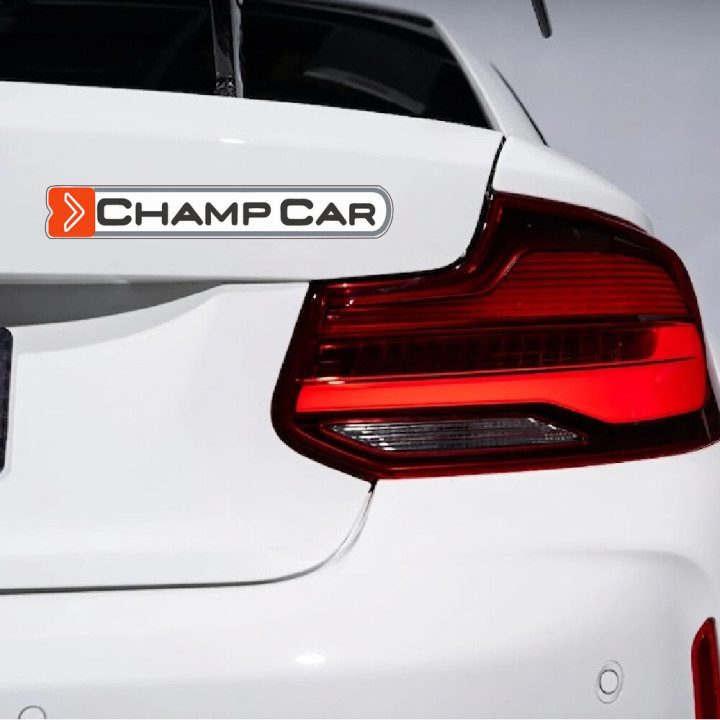 2x Champ Car Stickers Decals - DecalsHouse