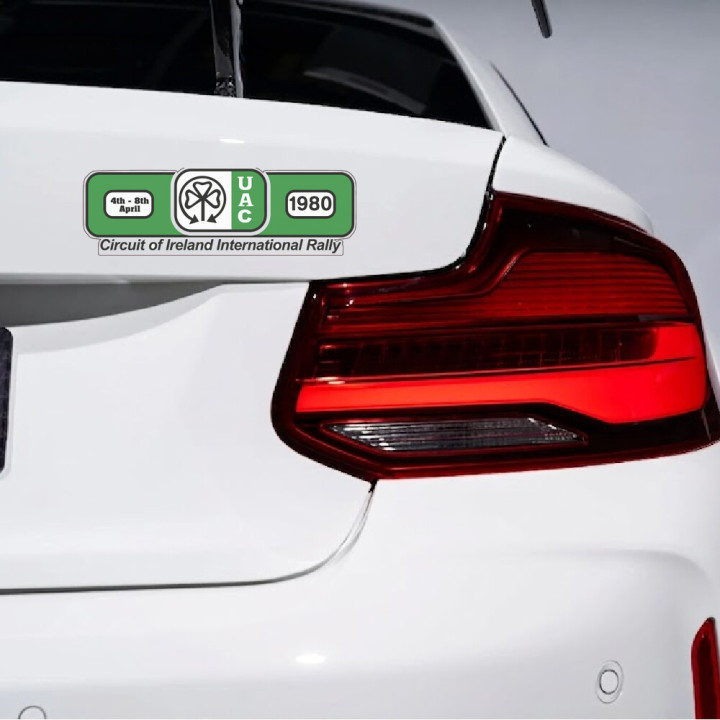 2x Circuit Of Ireland Stickers Decals - DecalsHouse