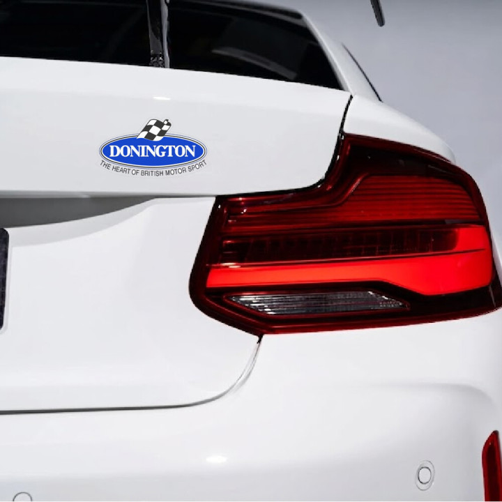 2x Donington Park Stickers Decals - DecalsHouse