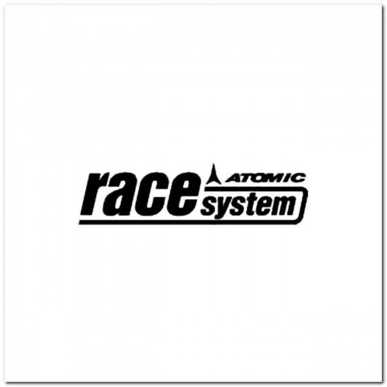 Atomic Race Systems Decal...