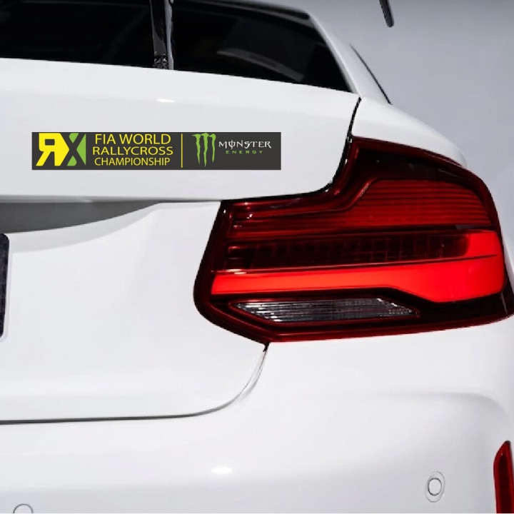 2x Rx Fia Rally Cross Championship Stickers Decals - DecalsHouse