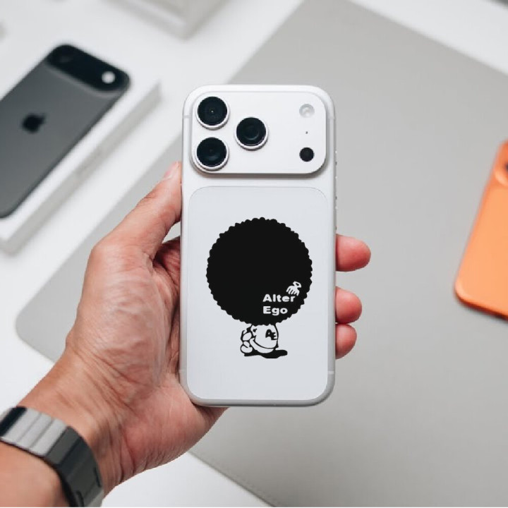 Alter Ego Afro Character Stickers – Street Style (2-Pack)