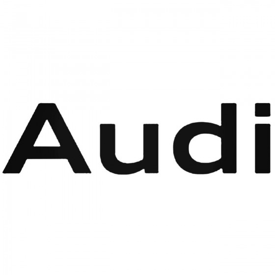 Audi Logo 6 Decal Sticker