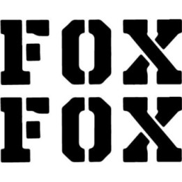 Buy Fox Racing Stencil Text Cycling Online
