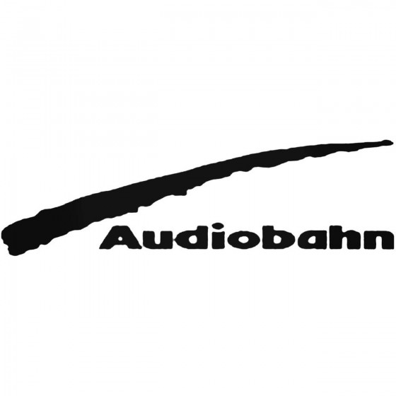 Audiobahn Vinyl Decal