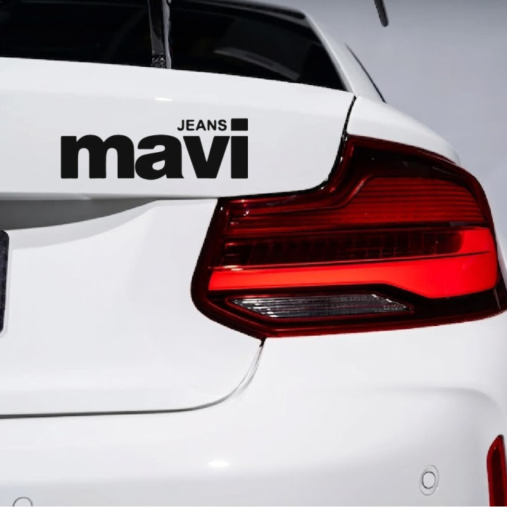 Mavi Jeans Stickers – Denim Fashion Decals (2-Pack)