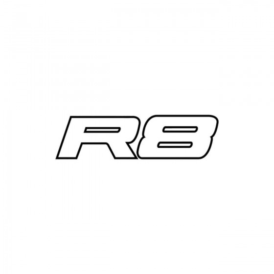 Audi R8 Contour Vinyl Decal...