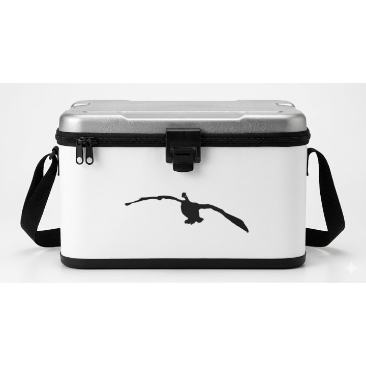 Flying Bird Silhouette Stickers – Seagull Decals (2-Pack)