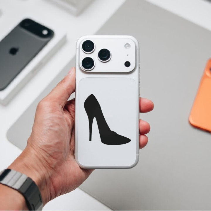 High Heel Stiletto Stickers – Fashion Pump Decals (2-Pack)