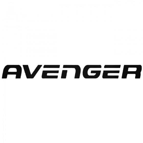 Avenger Graphic Decal Sticker