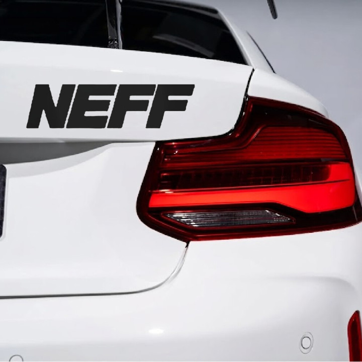 Neff Headwear Stickers – Snowboard Skate Decals (2-Pack)