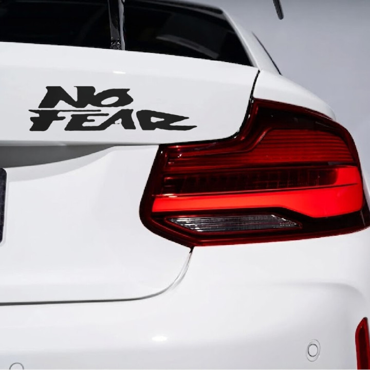 No Fear Stickers – Motocross Extreme Sports Decals (2-Pack)