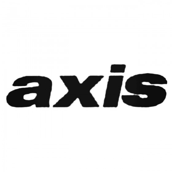 Axis S Decal Sticker