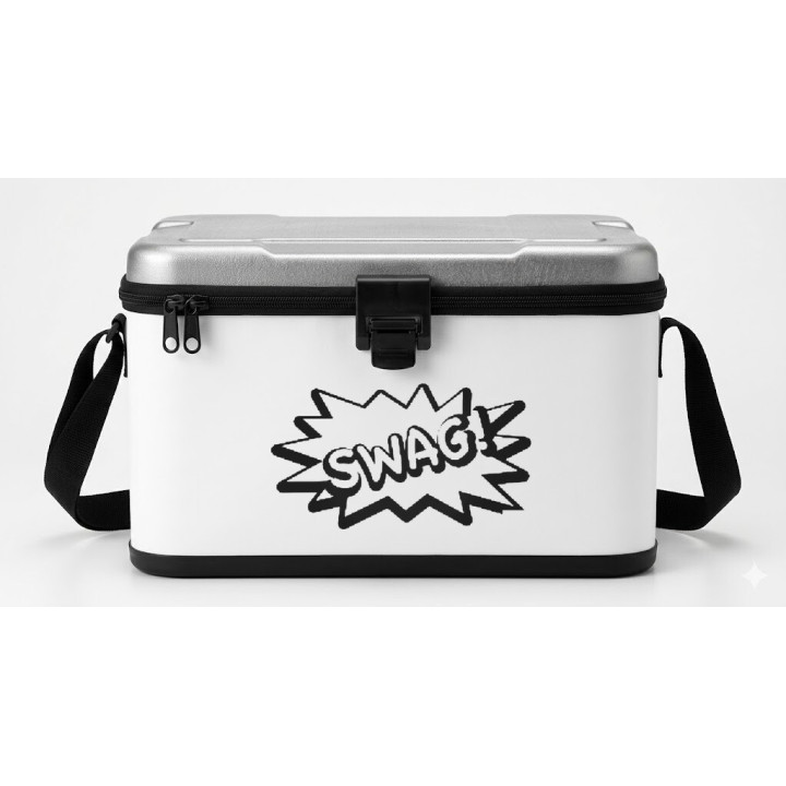 Swag Stickers – Streetwear Typography Decals (2-Pack)