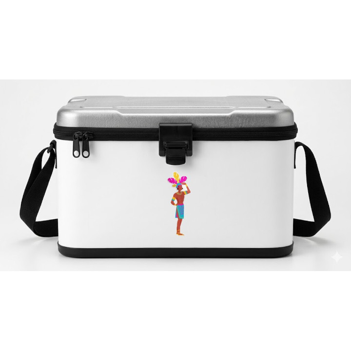 Brazilian Carnival Dancer Stickers – Rio Samba Decals (2-Pack)