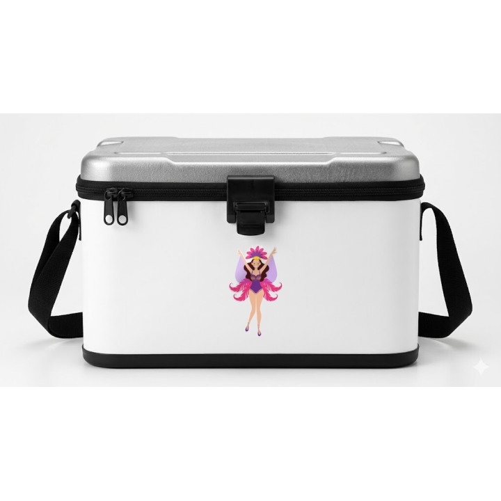 Brazilian Carnival Dancer Stickers – Samba Decals (2-Pack)
