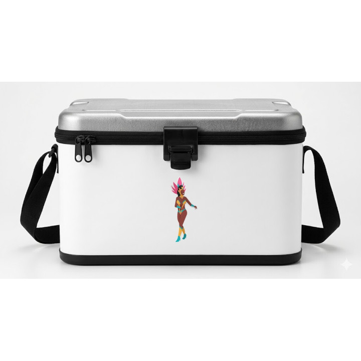 Brazilian Carnival Dancer Stickers – Samba Decals (2-Pack)