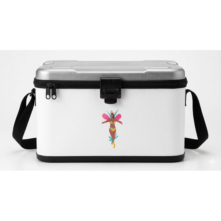 Brazilian Carnival Dancer Stickers – Samba Decals (2-Pack)