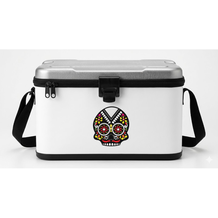 Día de los Muertos Sugar Skull Stickers – Calavera (2-Pack)
