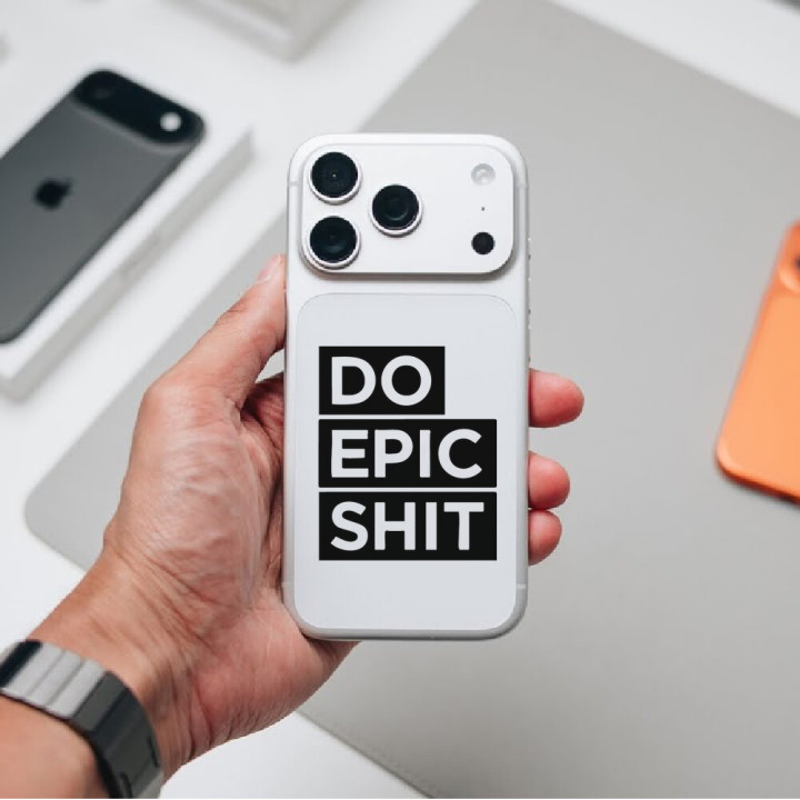 Do Epic Shit Stickers – Motivational Decals (2-Pack)