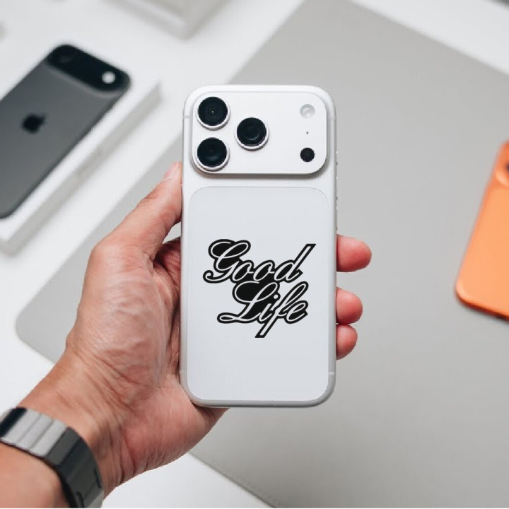 Good Life Stickers – Lifestyle Slogan Decals (2-Pack)