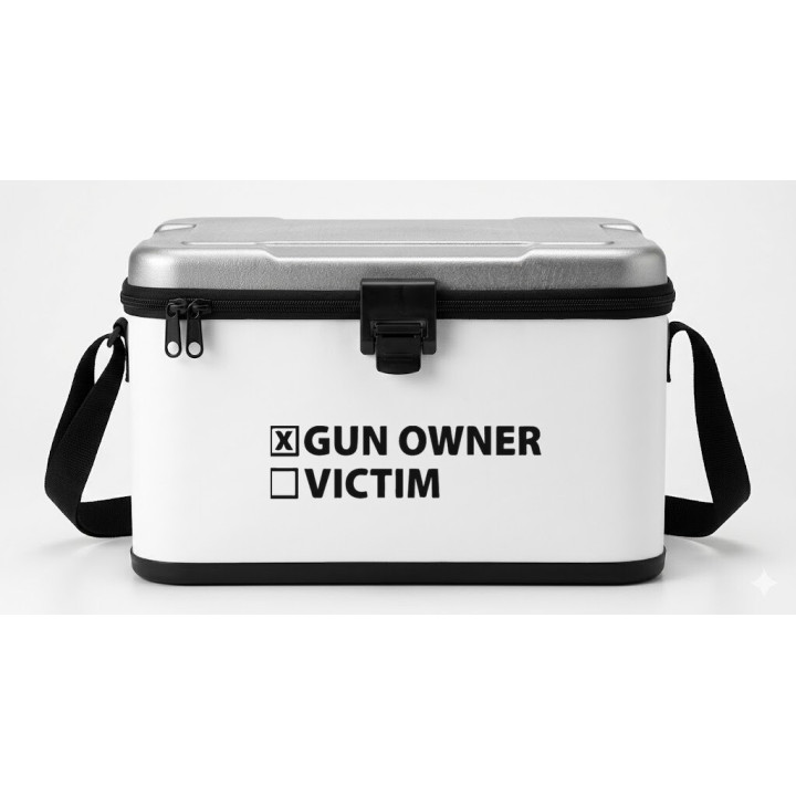 Gun Owner Not Victim Stickers – 2nd Amendment (2-Pack)