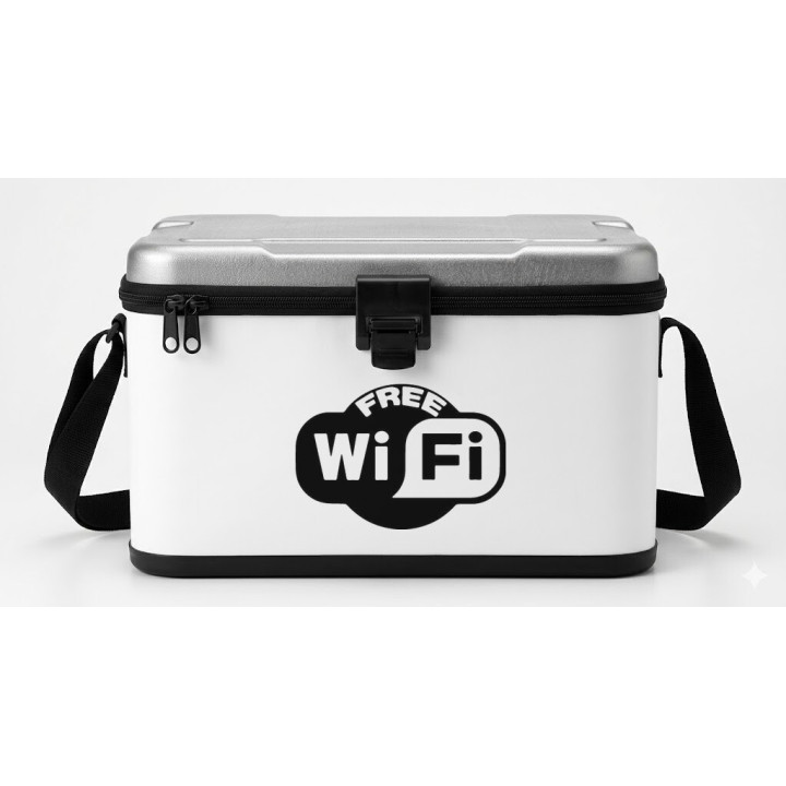 Free WiFi Stickers – Shop Window Business Decals (2-Pack)