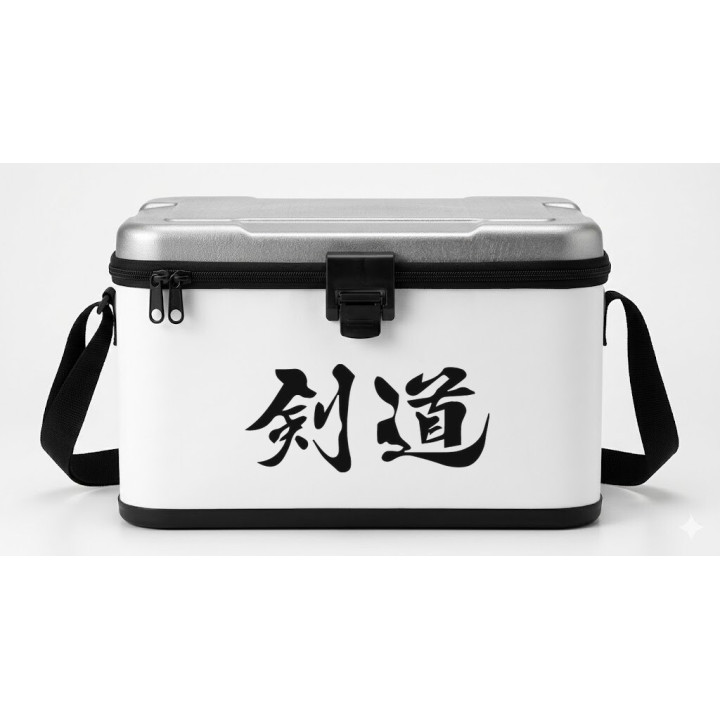 Kendo Kanji Stickers – Martial Arts Sword Decals (2-Pack)