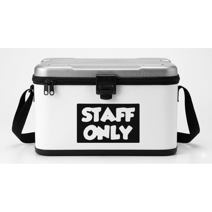 Staff Only Stickers – Door Sign Decals (2-Pack)