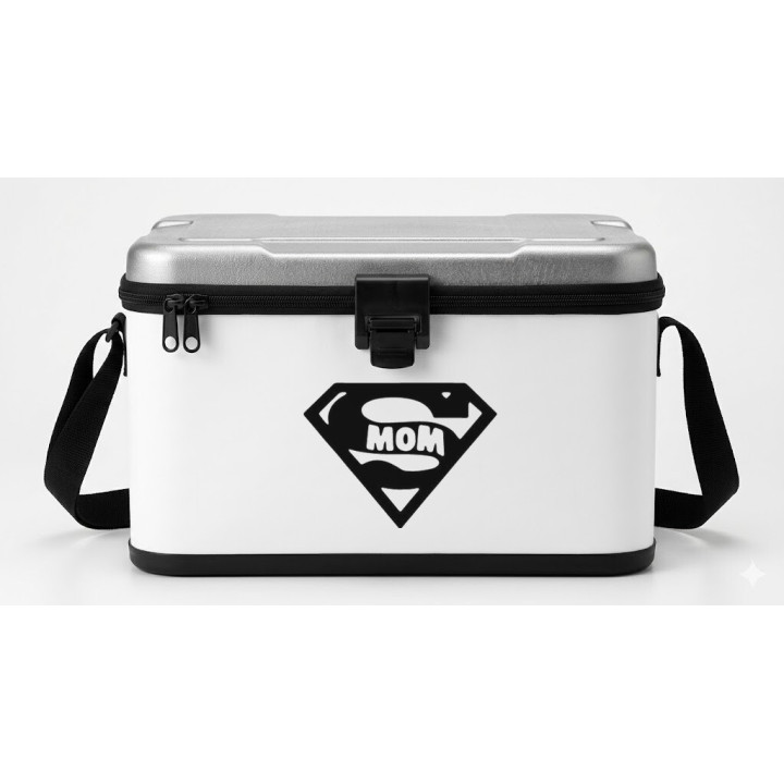 Super Mom Stickers – Mother's Day Superman Decals (2-Pack)