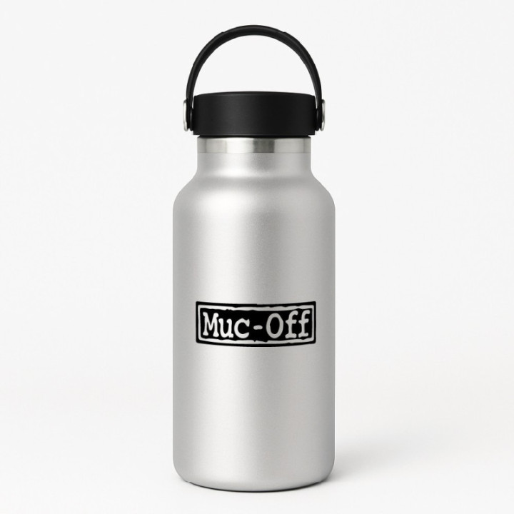 Muc-Off Stickers – MTB Road Bike Cycling Decals (2-Pack)