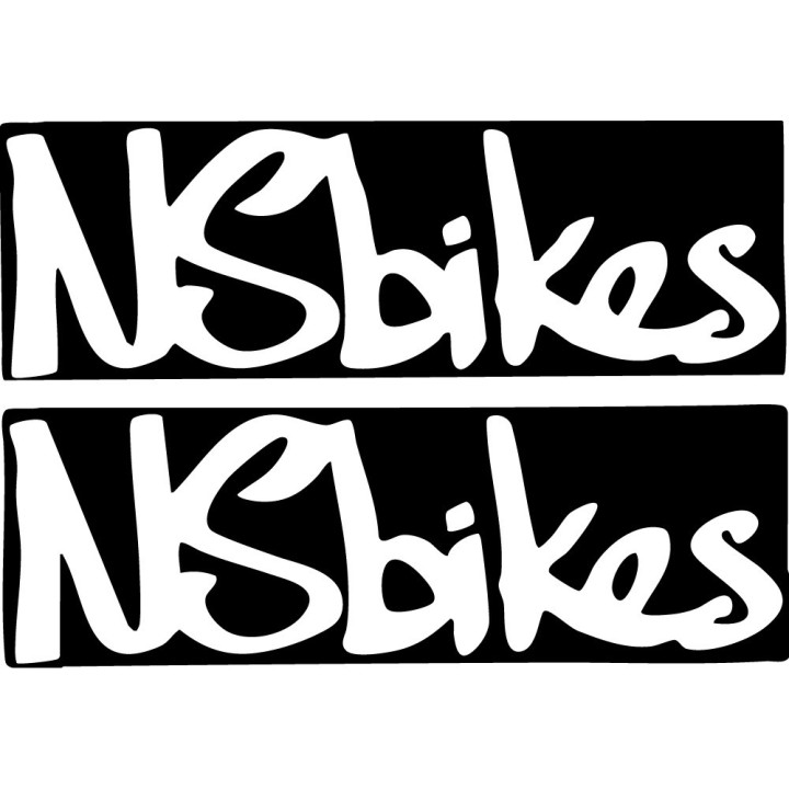 NS Bikes Block Stickers – MTB Dirt Jump Enduro Decals (2-Pack)
