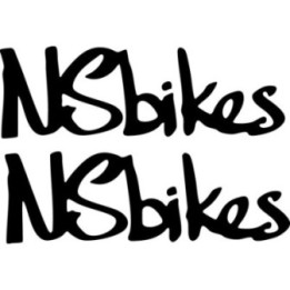 NS Bikes Stickers – BMX MTB Frame Street Park Decals (2-Pack)
