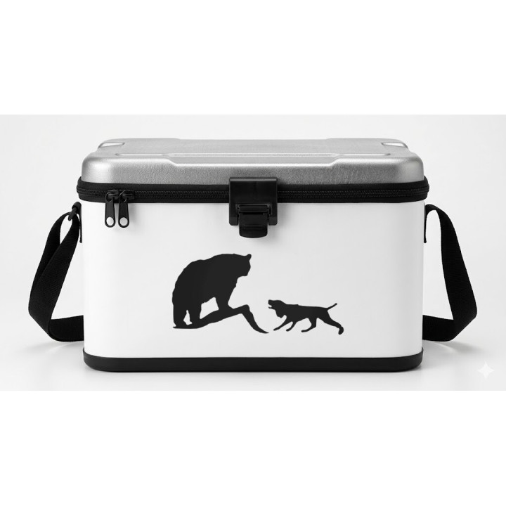 Bear Hunting Dog Stickers – Bear Hunt Hound Decals (2-Pack)