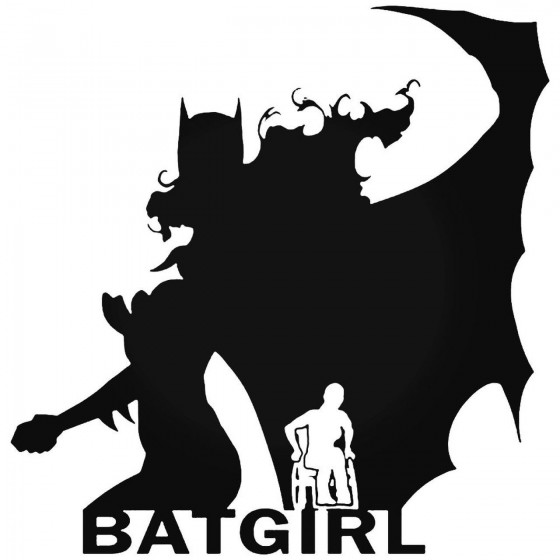 Bat Girl 425 Decal