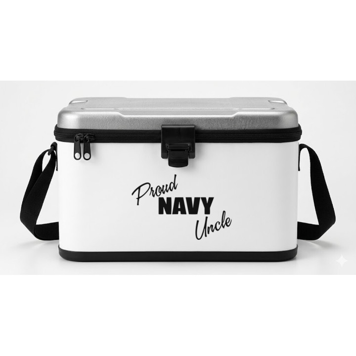 Proud Navy Uncle Stickers – USN Military Decals (2-Pack)