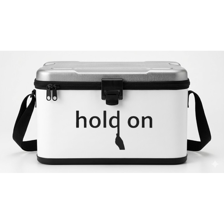 Hold On Stickers – Motivational Quote Decals (2-Pack)