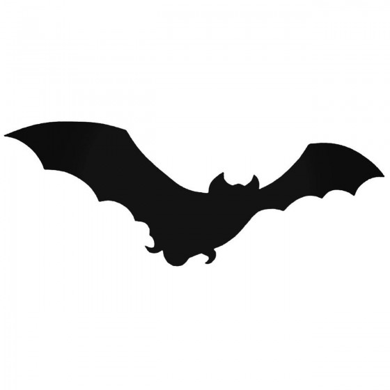 Bat Silhouette Decal Sticker