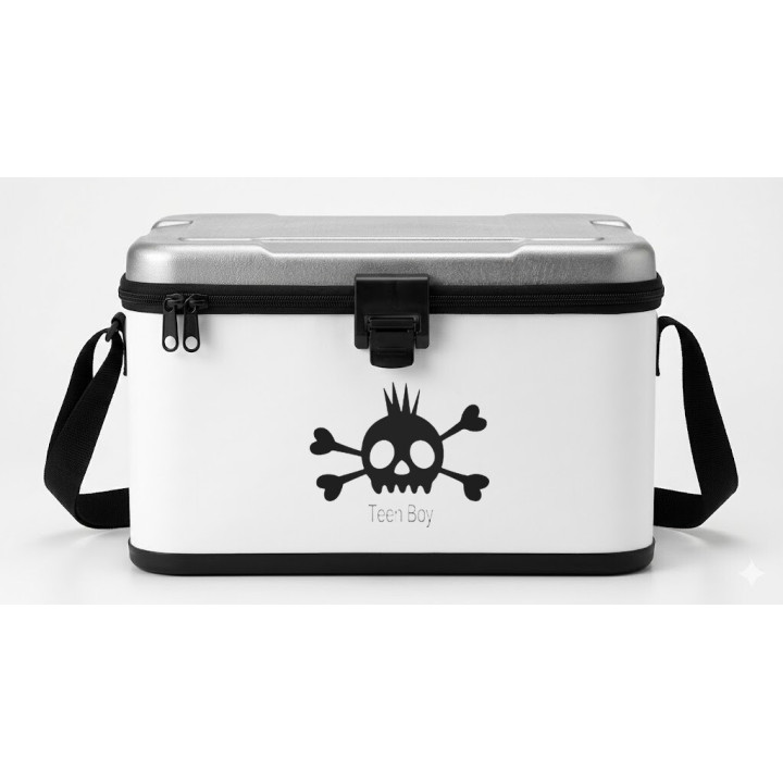 Punk Skull Teen Boy Stickers – Crossbones Decals (2-Pack)