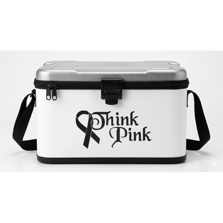 Think Pink Breast Cancer Awareness Stickers (2-Pack)