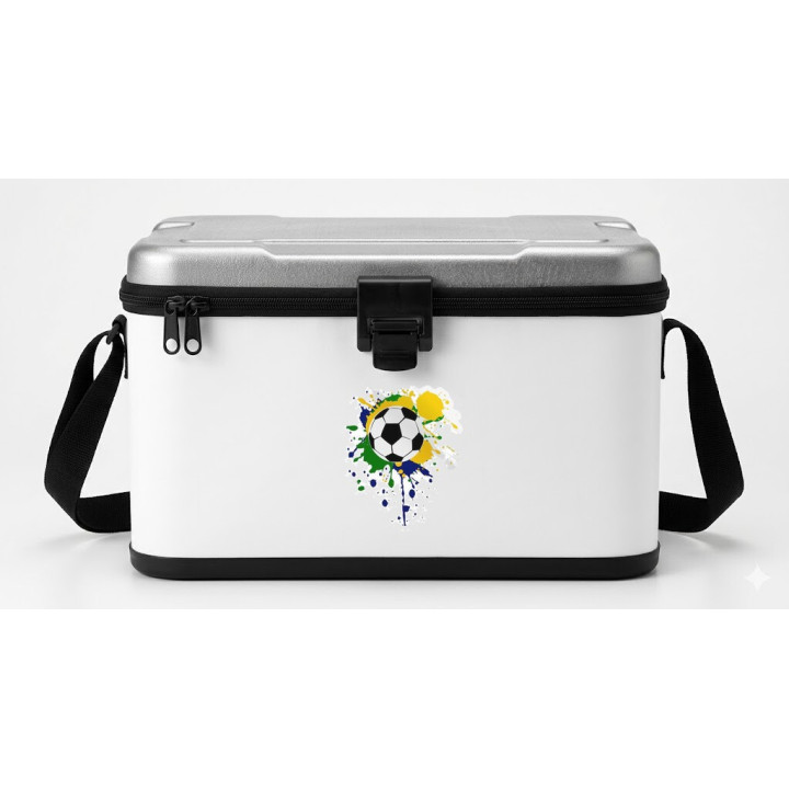 Brazil Football Stickers – Seleção Soccer Decals (2-Pack)