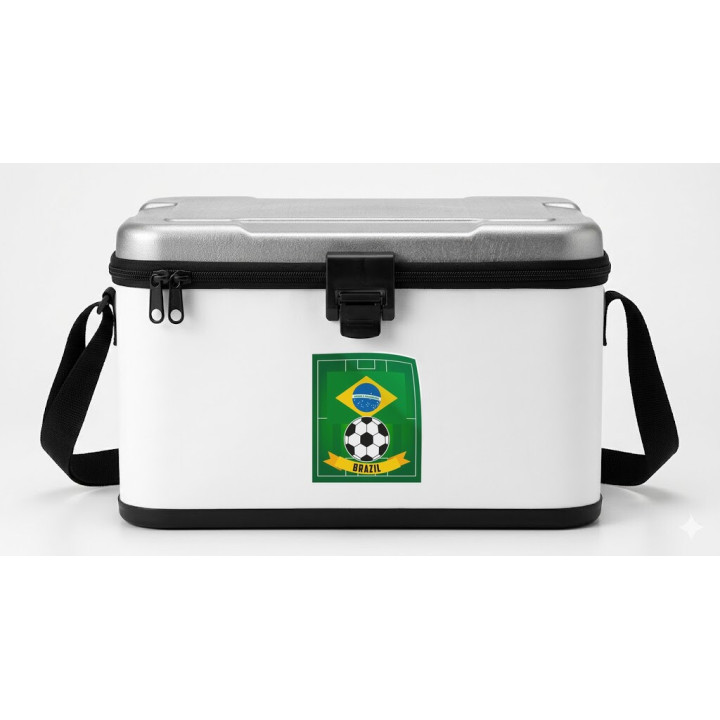 Brazil Football Stickers – World Cup Seleção Decals (2-Pack)