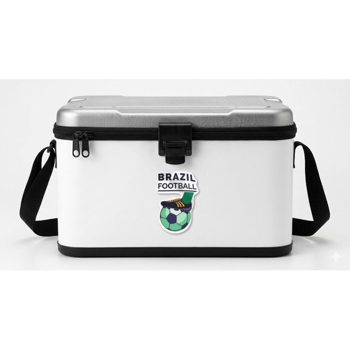Brazil Football Stickers – Seleção World Cup Decals (2-Pack)