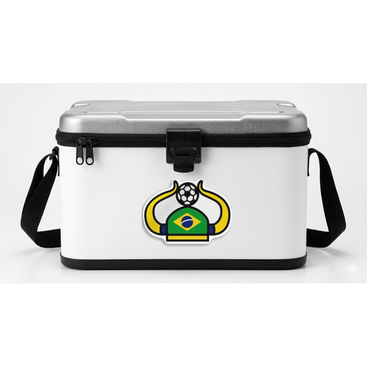 Brazil Football Supporter Stickers – Seleção Decals (2-Pack)
