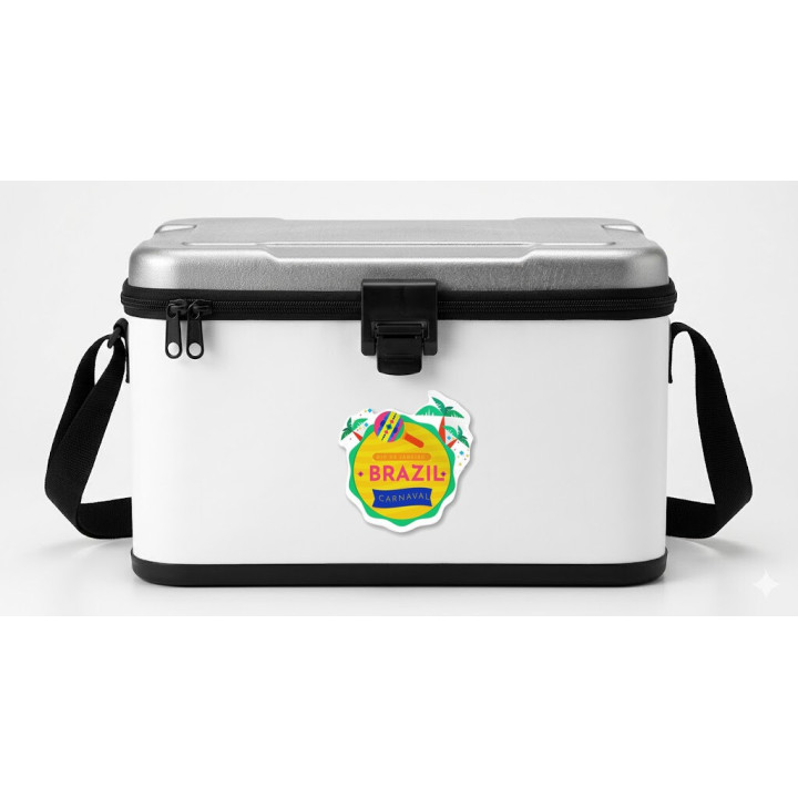 Brazil Carnaval Stickers – Rio de Janeiro Decals (2-Pack)