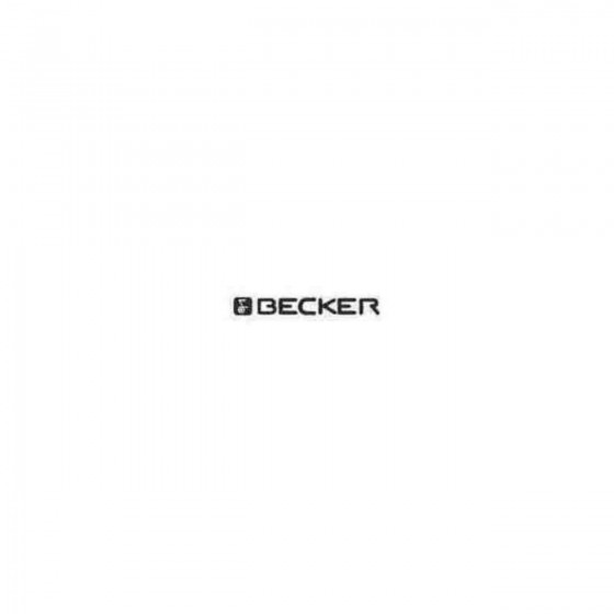 Becker S Decal Sticker
