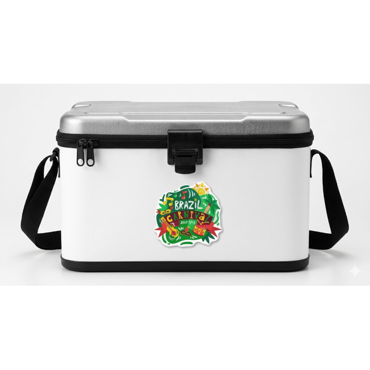 Brazil Carnival Stickers – Rio Samba Festival Decals (2-Pack)