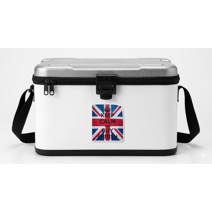 Keep Calm And Buy British Stickers – Union Jack (2-Pack)