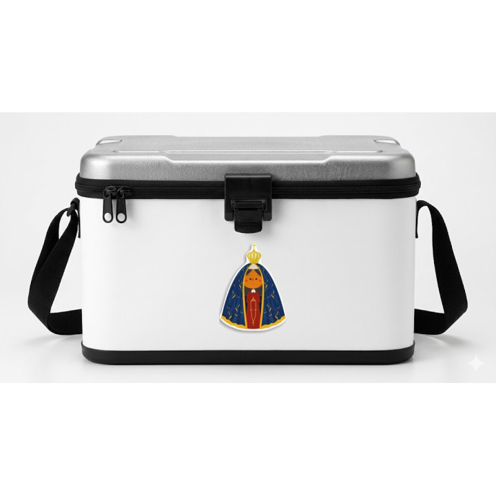 Nossa Senhora Aparecida Stickers – Catholic Decals (2-Pack)